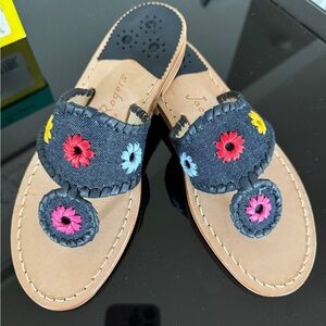 Brand new Jack Rogers - Denim Jacks Flat Sandal